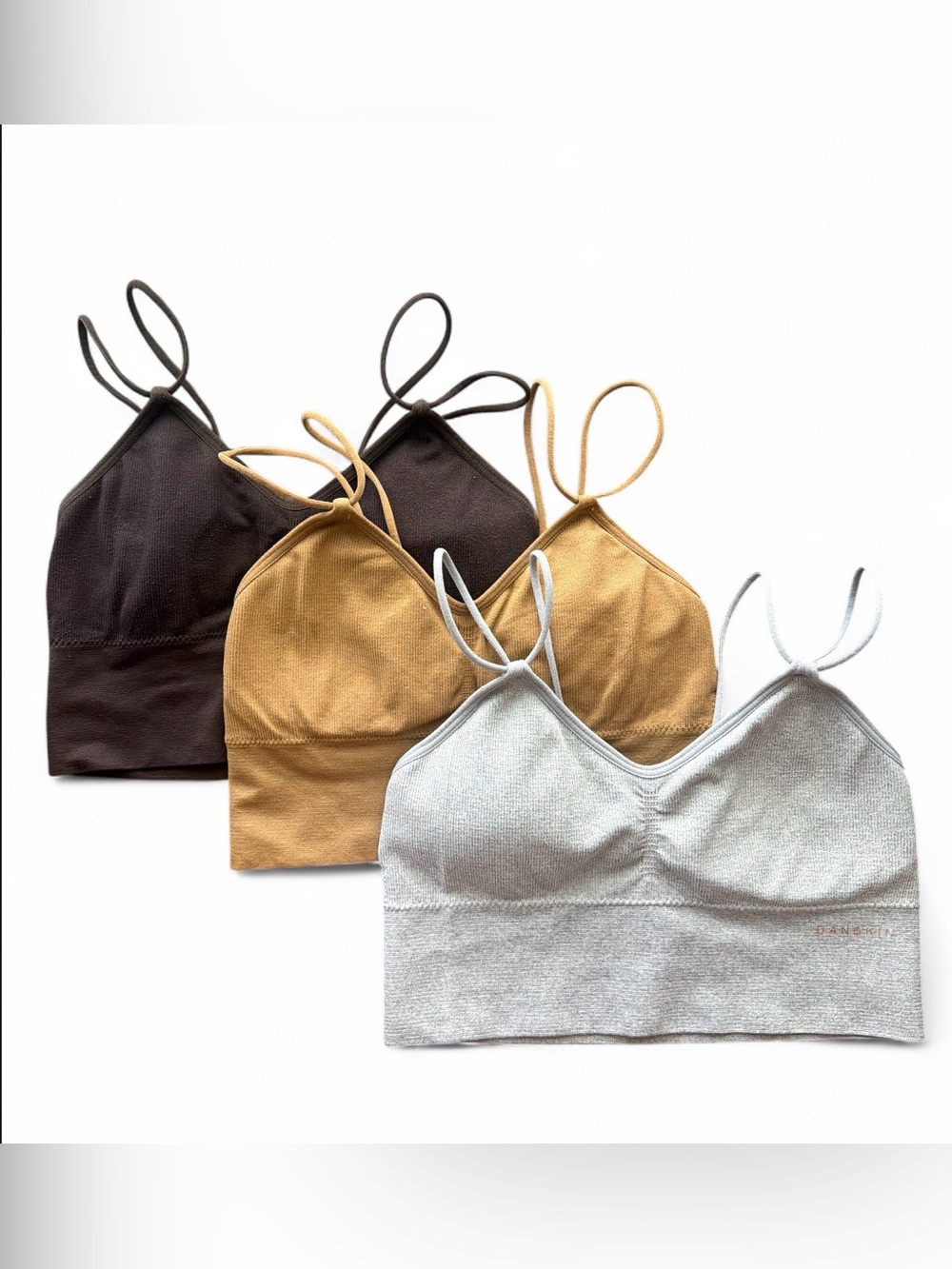 Danskin Intimates Tank Top Bra Bundle w/ removable padding